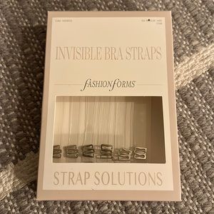 Clear bra straps